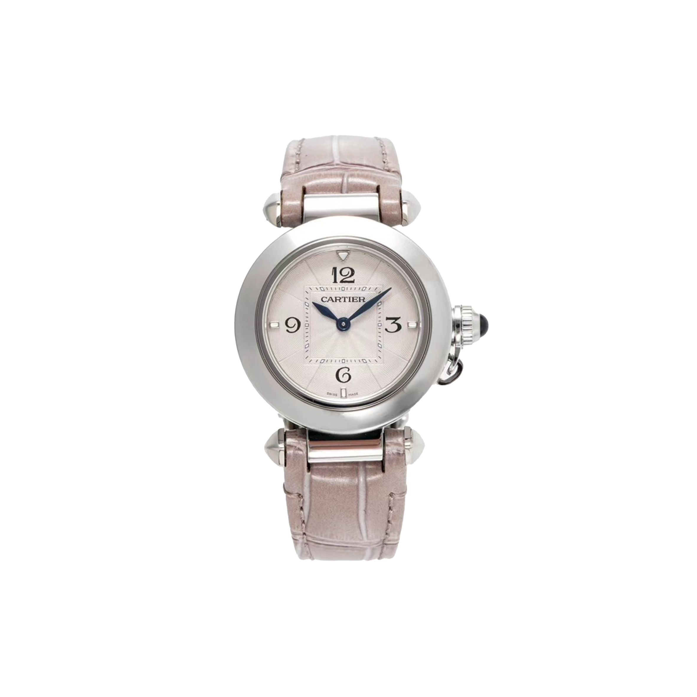 CARTIER PASHA DO SILVER DIAL 35MM WATCH WSPA0012